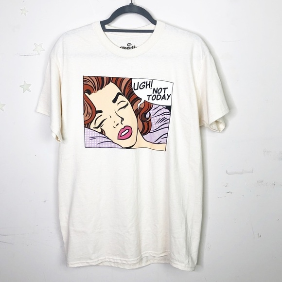 Goodie two sleeves  “not today” graphic tee shirt - Picture 9 of 11